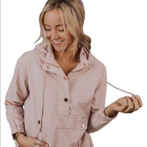 Pink Morris Hooded Jacket